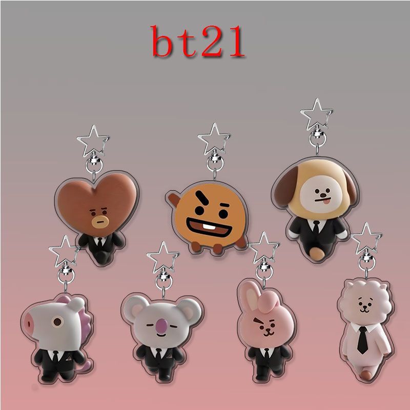 Kawaii BT21 TATA KOYA RJ COOKY – Men'S Accessories Chain recenzja i cena