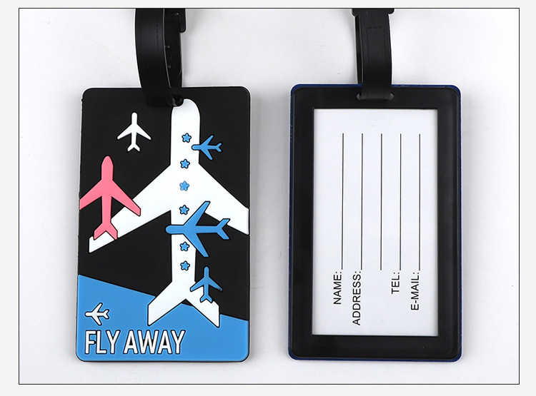 1pc Cartoon Animal PVC Luggage – Men Accessories Name recenzja i cena