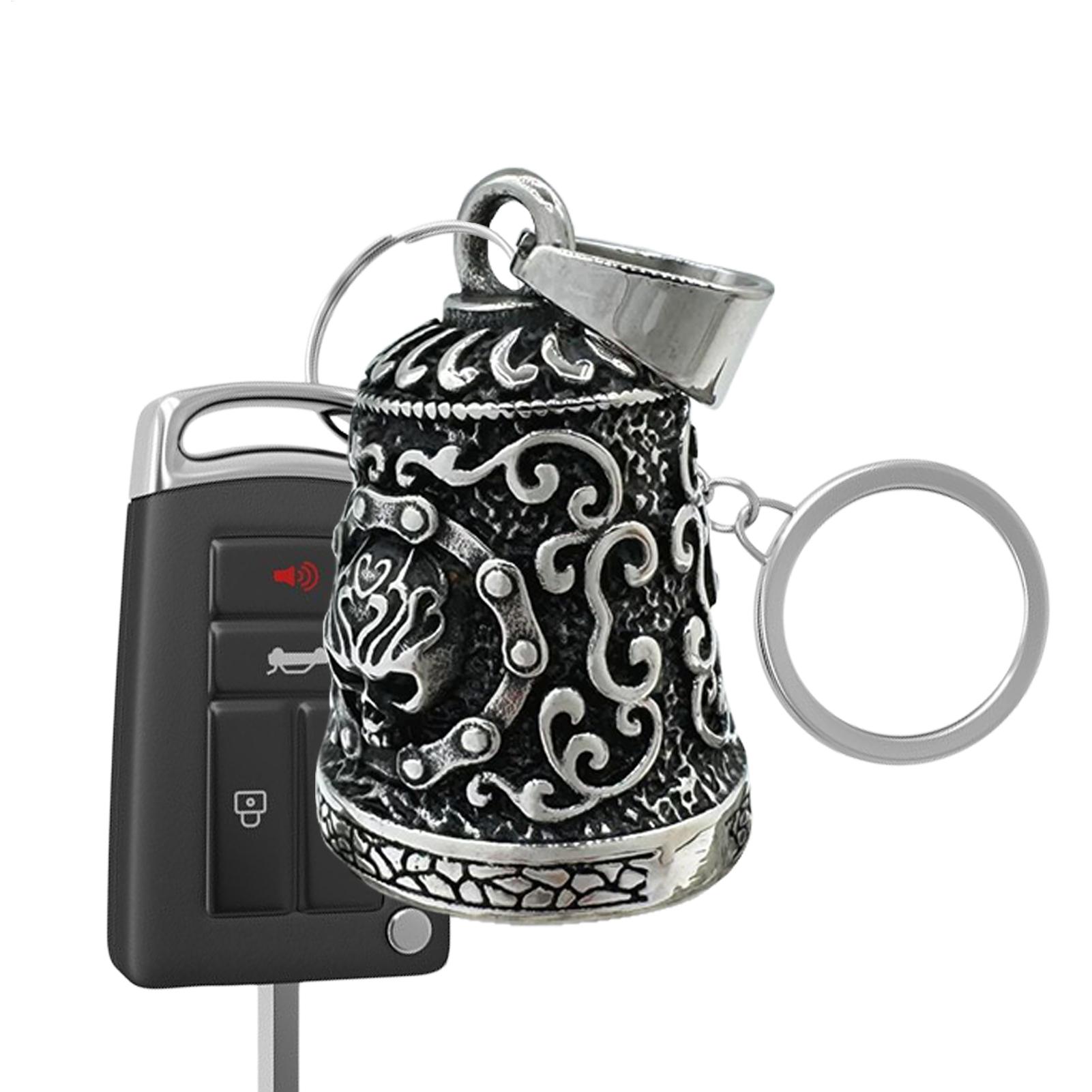 Skull Bell Charm Motorcycle Be – Men'S Accessories Chain recenzja i cena