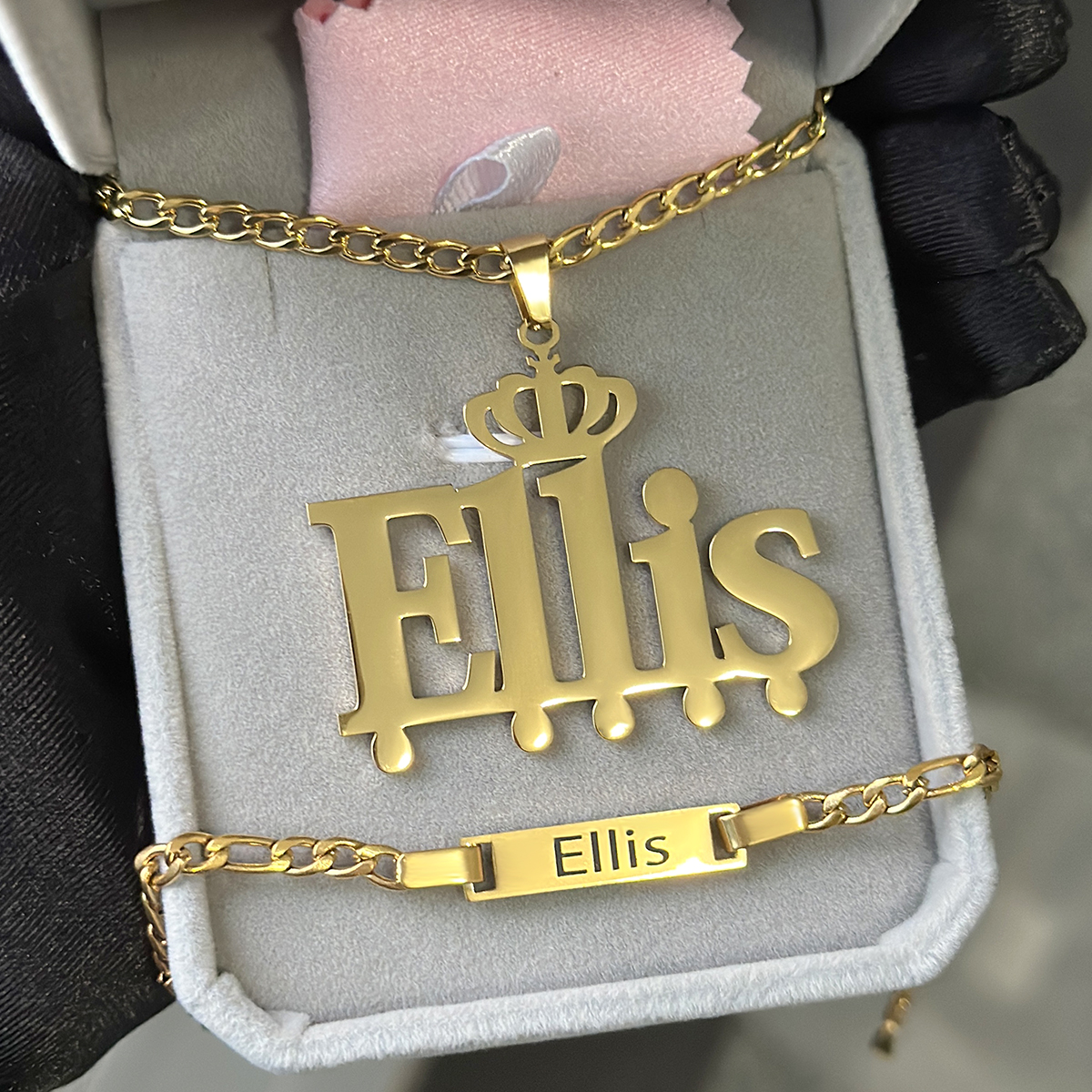 Custom Little Boy Name Necklac – Men'S Accessories Jewelry Bracelet recenzja i cena