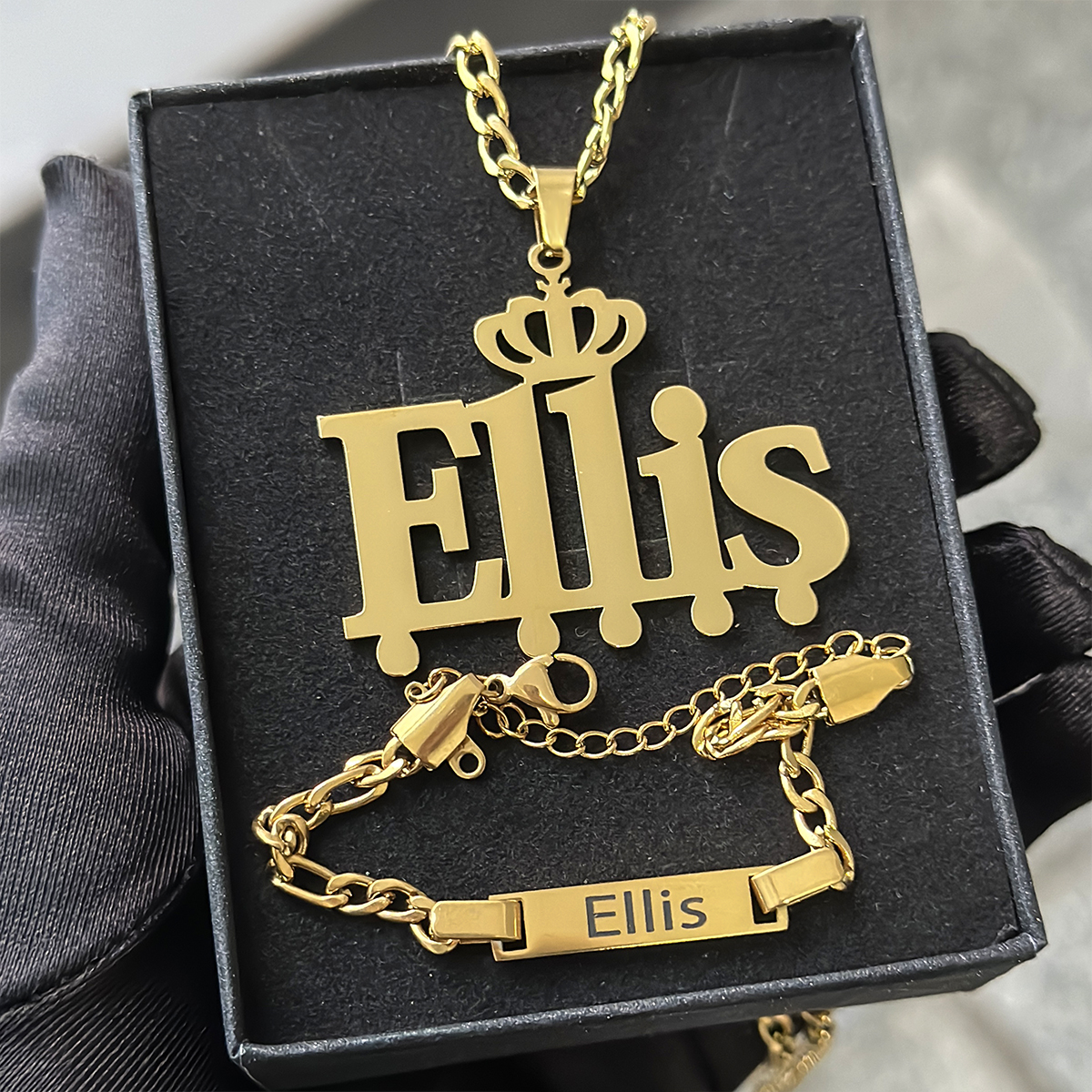Custom Little Boy Name Necklac – Men'S Accessories Jewelry Bracelet recenzja i cena