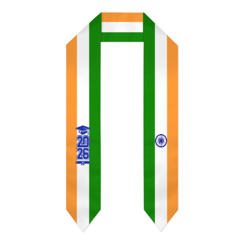 Class of 2026 India Flag Scarf – Men Accessories India recenzja i cena