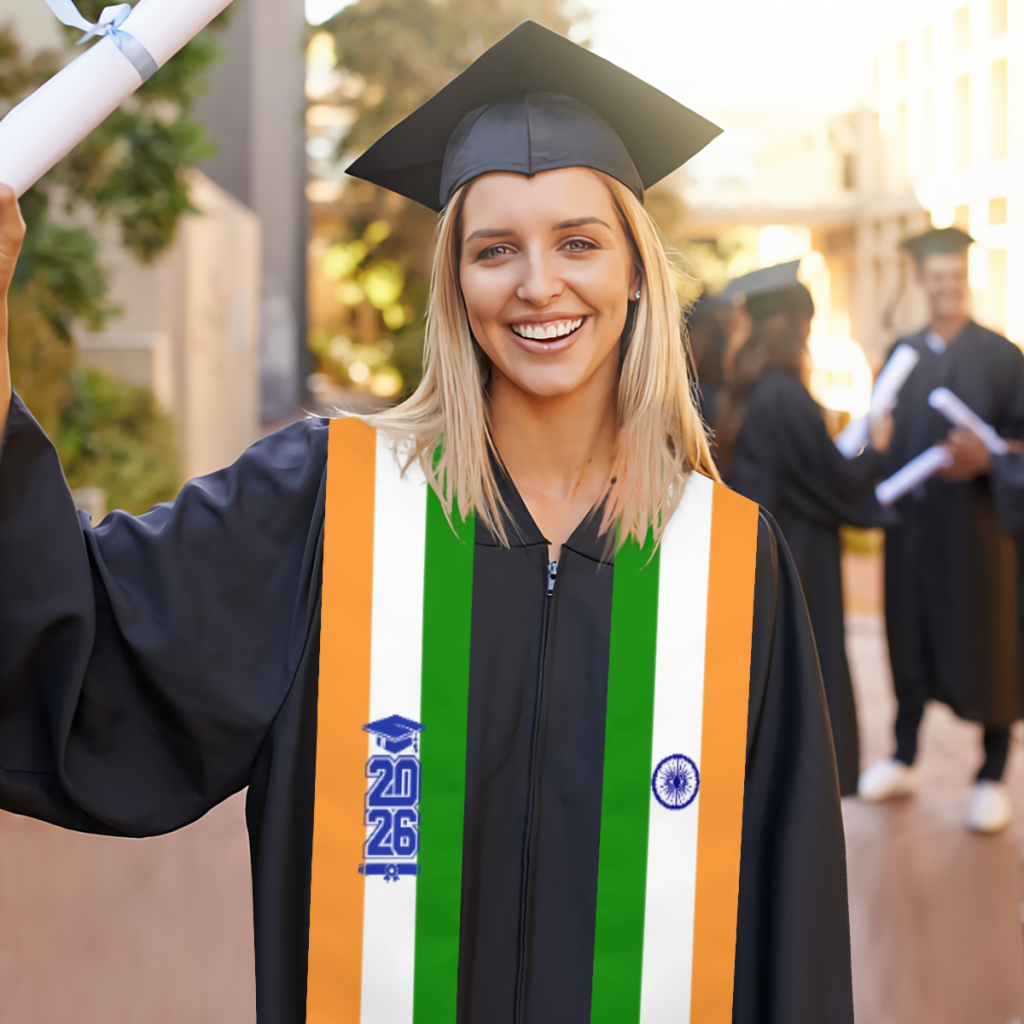 Class of 2026 India Flag Scarf – Men Accessories India recenzja i cena