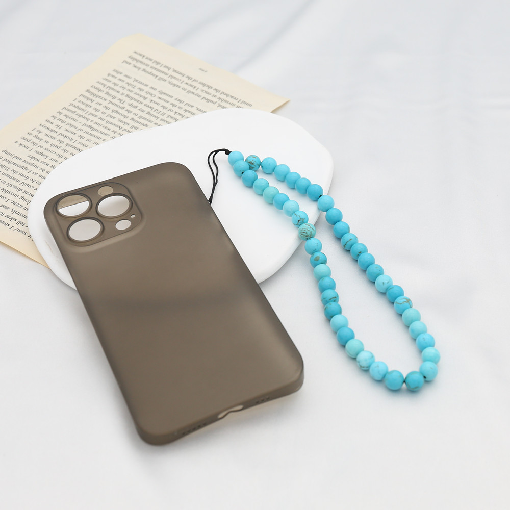 8MM Blue Turquoise Beaded Mobi – Men'S Accessories Chain recenzja i cena