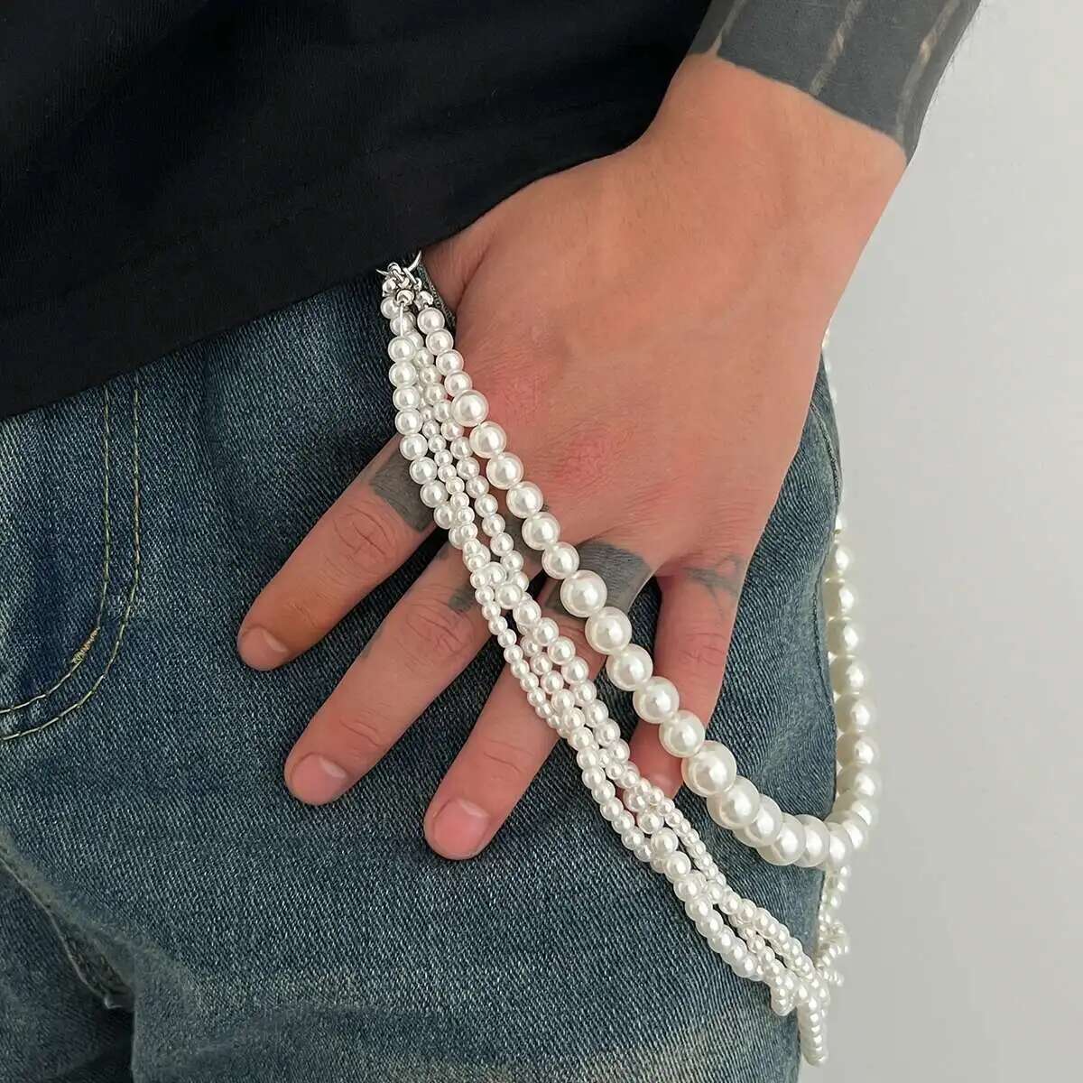 Lacteo Goth Multi Layer Imitat – Men'S Accessories Chain recenzja i cena
