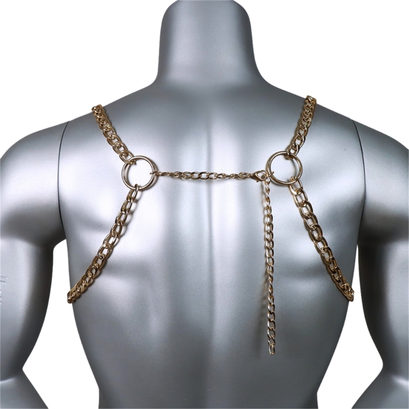 Men's Sexy Metal Body Chest Ch – Men'S Accessories Chain recenzja i cena