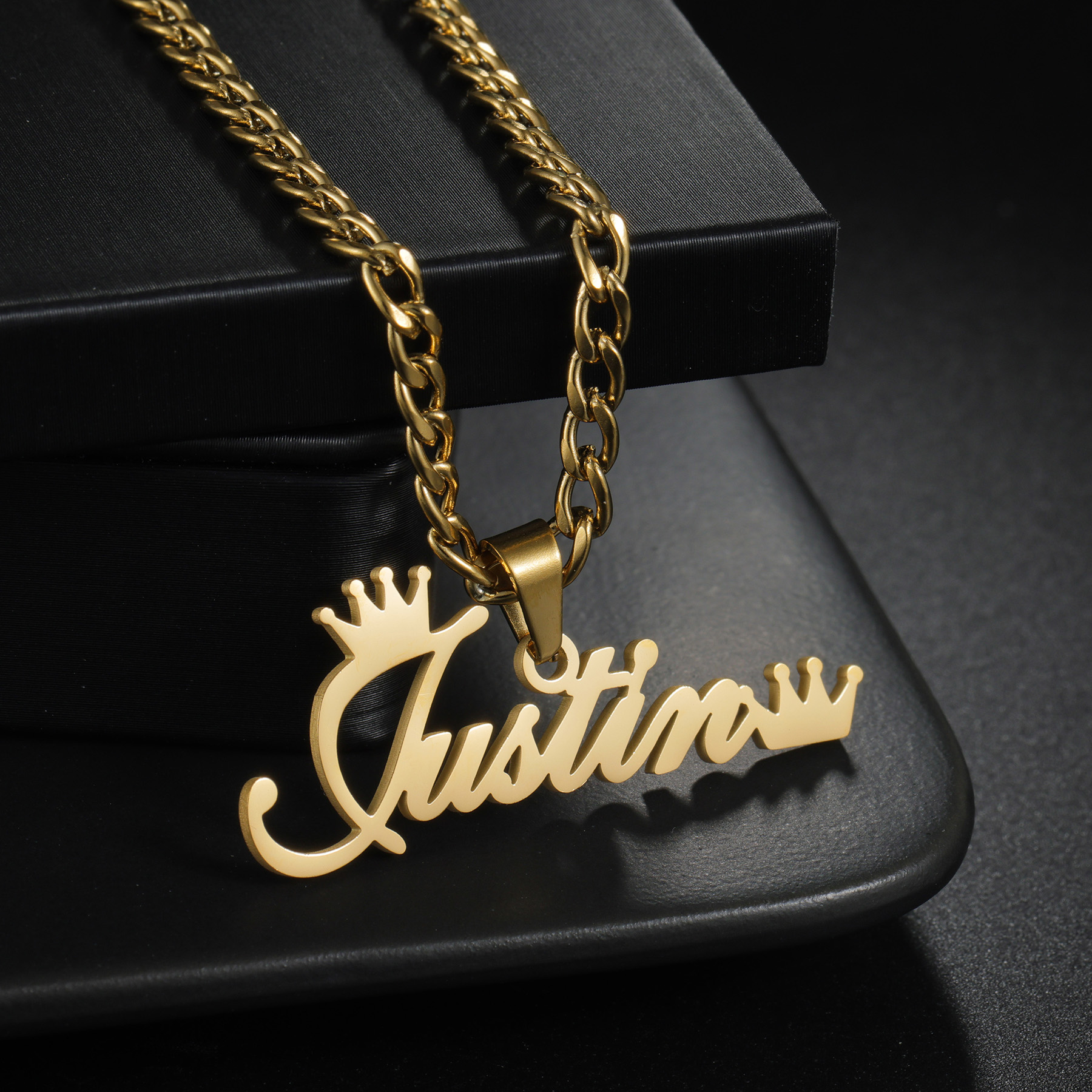 Customized Name Necklace Brace – Men'S Accessories Jewelry Bracelet recenzja i cena