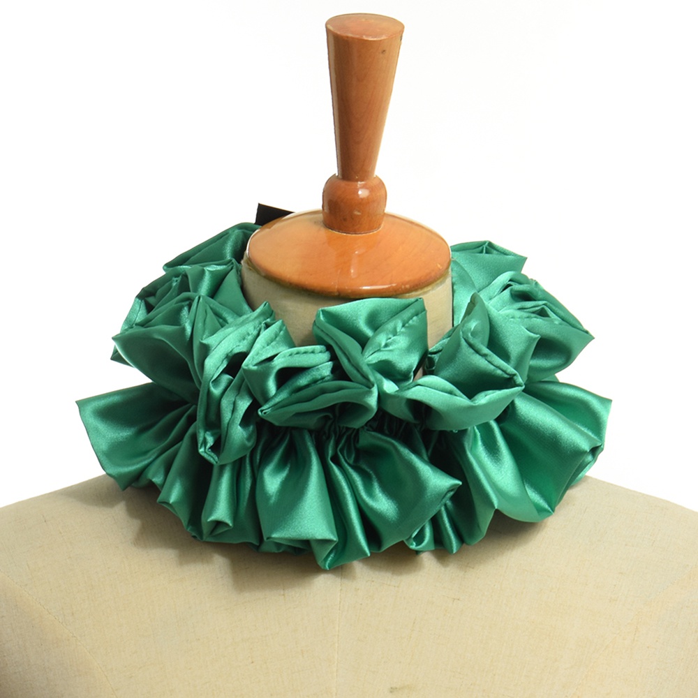 Clown Cosplay Satin Ruffled Ne – Men'S Victorian Accessories recenzja i cena