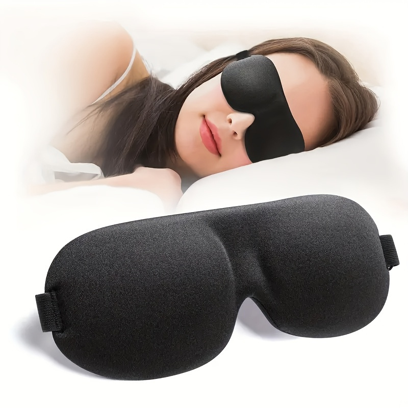 Super Soft 3D Silk Sleeping Ey – Men Accessories For Travel recenzja i cena