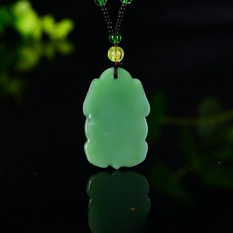 Natural Green Jade Golden Toad – Men'S Accessories Chain recenzja i cena