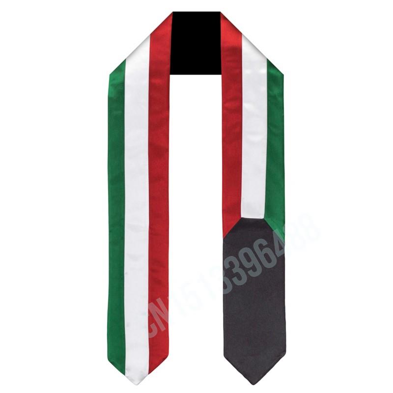 Kuwait Flag Scarf Top Print Gr – Men Accessories Kuwait recenzja i cena