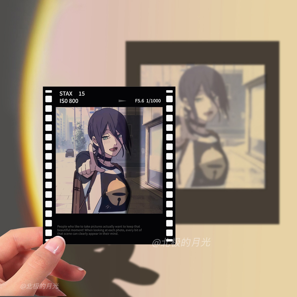 Chainsaw Man Reze Arc Polaroid – Men Accessories To Gift recenzja i cena