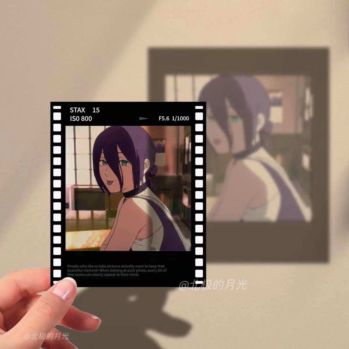 Chainsaw Man Reze Arc Polaroid – Men Accessories To Gift recenzja i cena