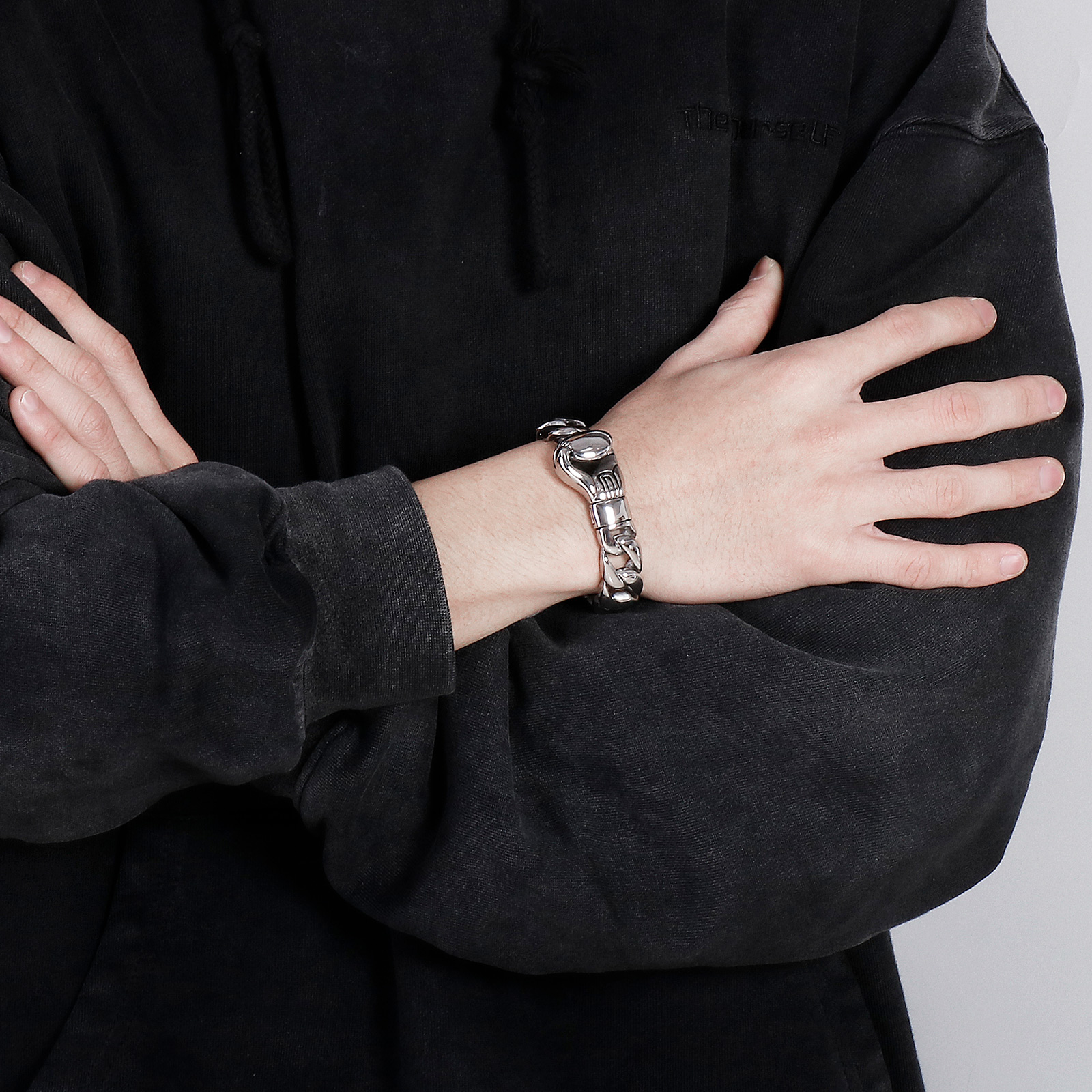 Kalen Gothic Fist Pattern Brac – Men Accessories Bd recenzja i cena