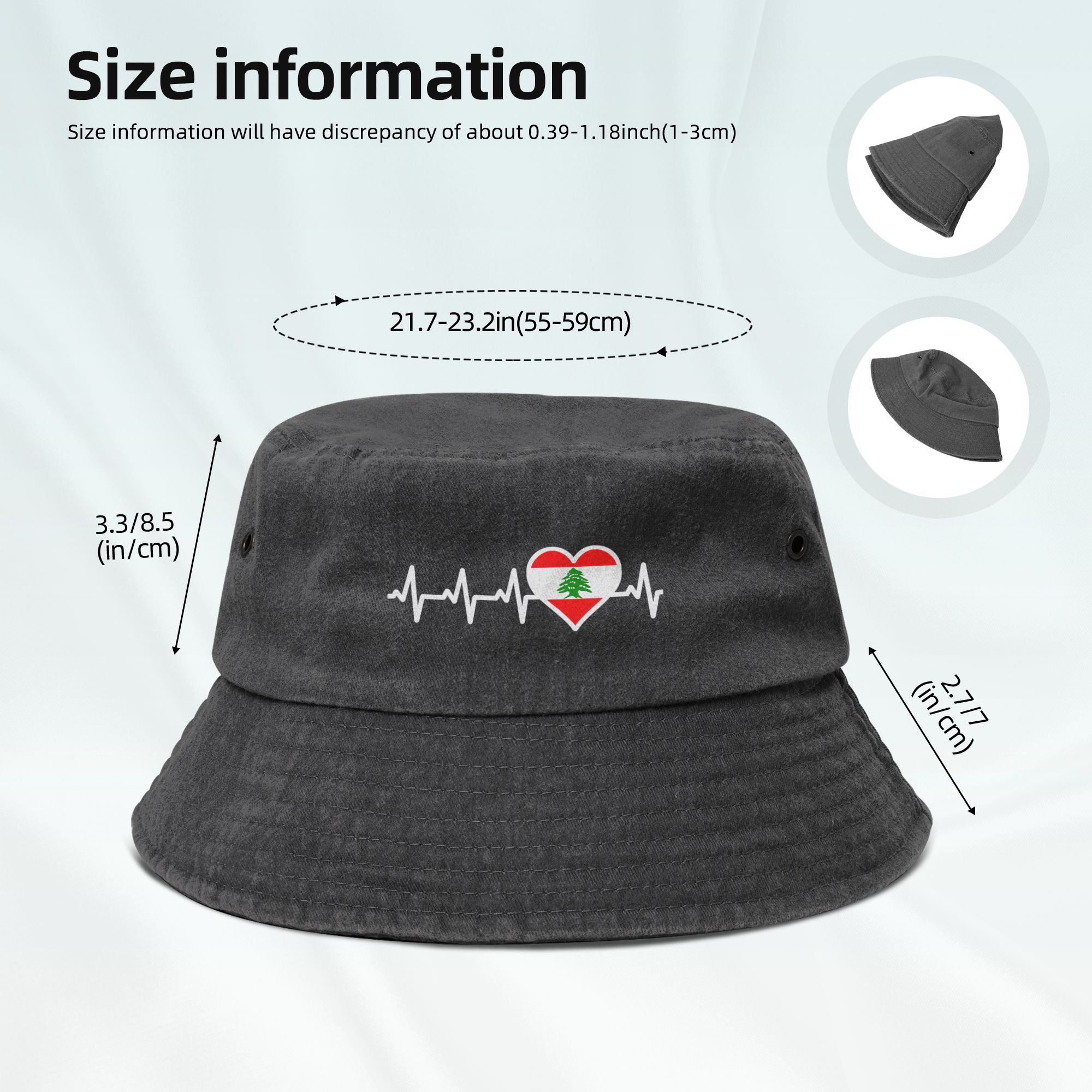 Lebanon Flag Heart Men Women B – Men Accessories Lebanon recenzja i cena