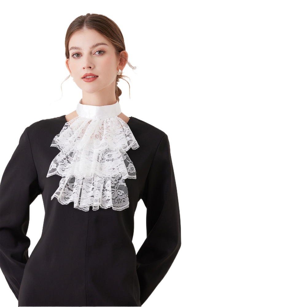 Vintage Victorian Lace Jabot C – Men'S Victorian Accessories recenzja i cena