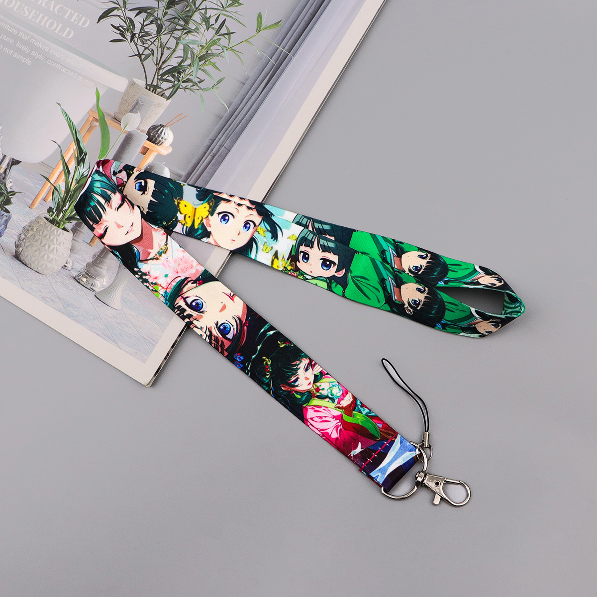 Cute Anime Girl Lanyard Neck S – Men Accessories For Travel recenzja i cena