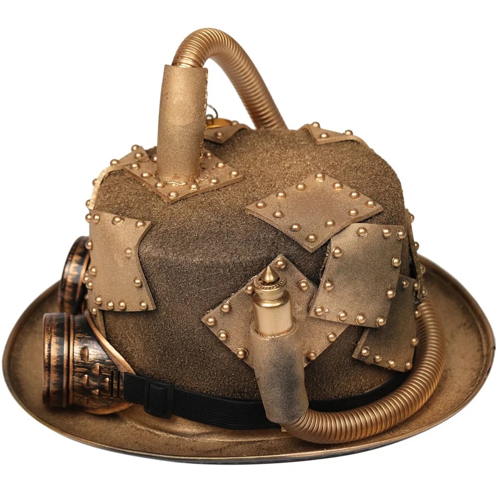 Steampunk Top Hat Gothic Compa – Men'S Victorian Accessories recenzja i cena