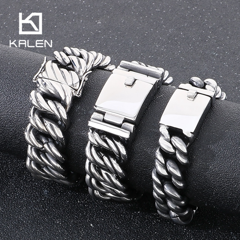 KALEN 22MM Twisted Link Chain  – Men Accessories Bd recenzja i cena