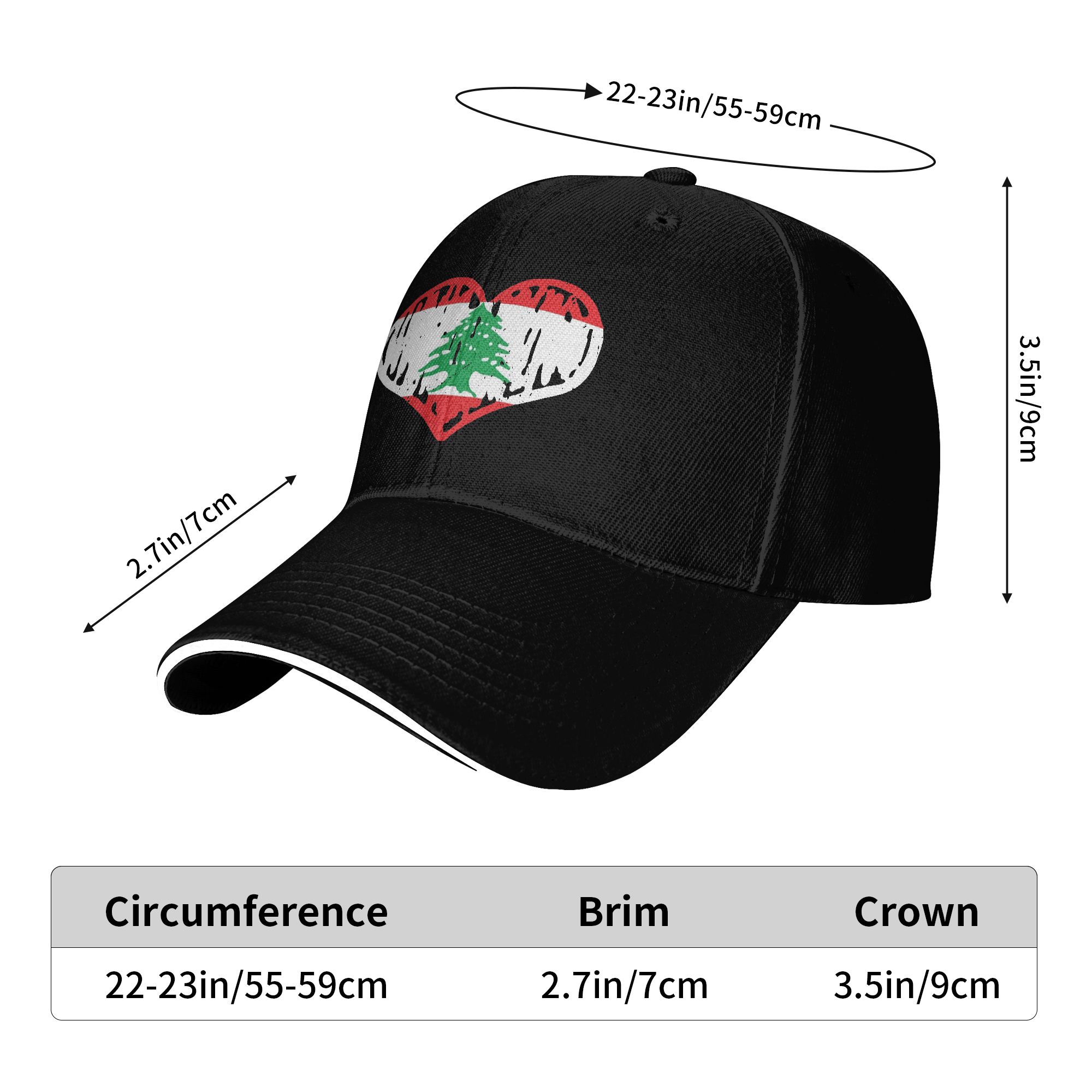 Lebanon Flag Heart Accessories – Men Accessories Lebanon recenzja i cena