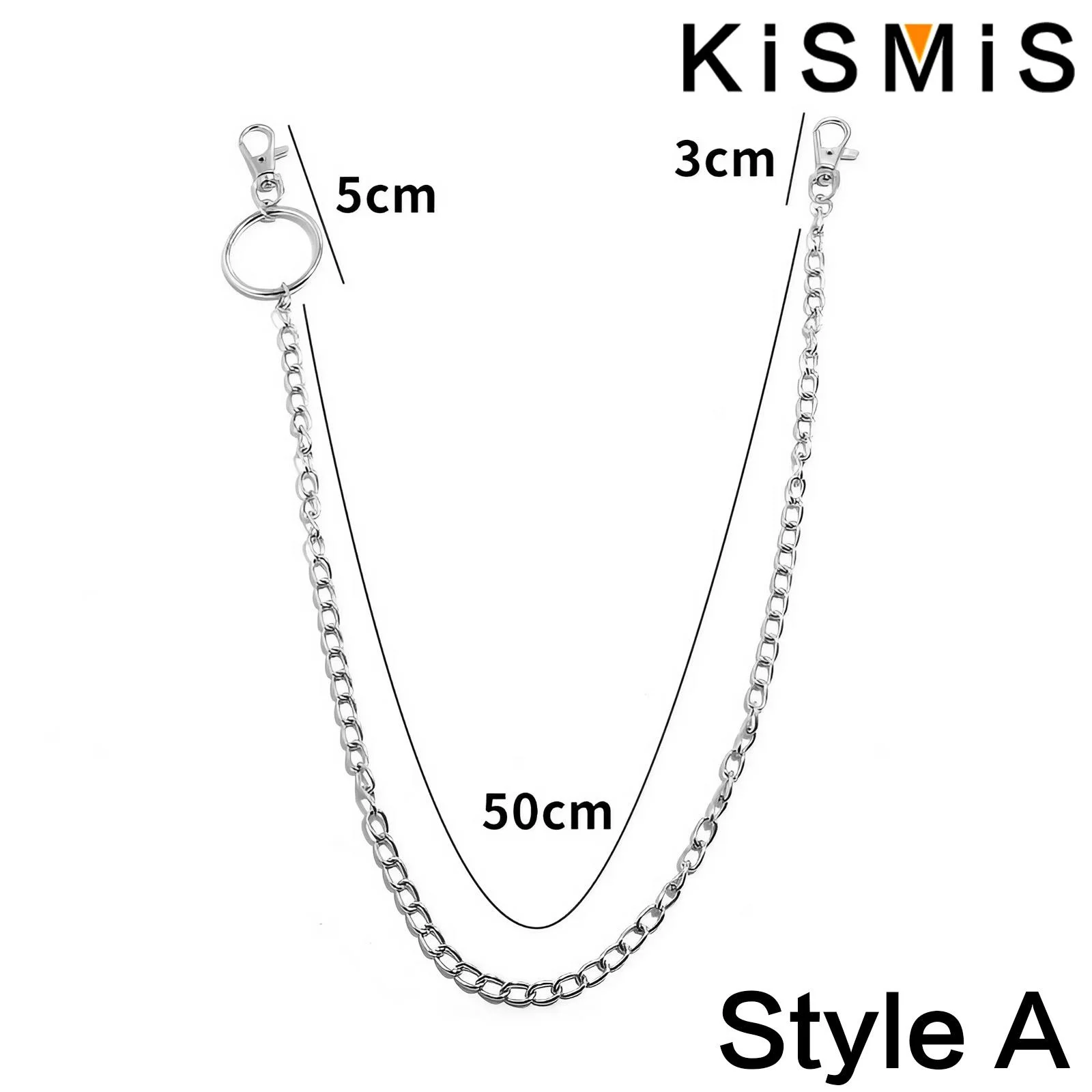 1PC Punk Style Multi Layer Key – Men'S Accessories Chain recenzja i cena
