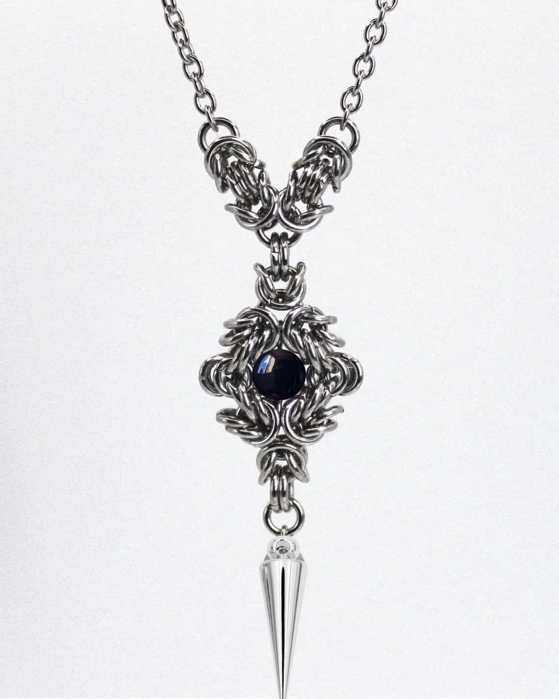 Punk rivet necklace,clasp,Goth – Men'S Victorian Accessories recenzja i cena