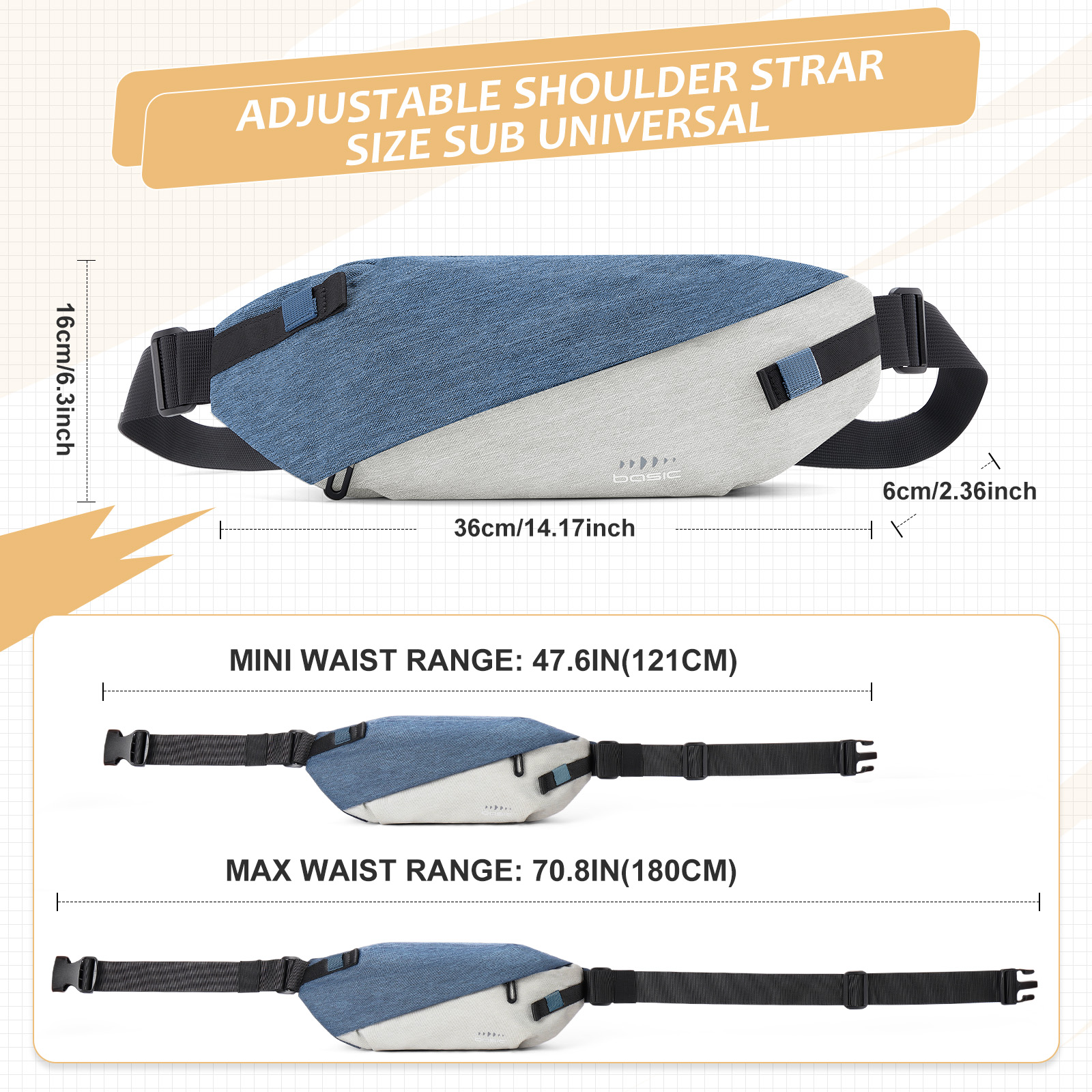 Fashionable Trendy Crossbody B – Men Accessories For Travel recenzja i cena