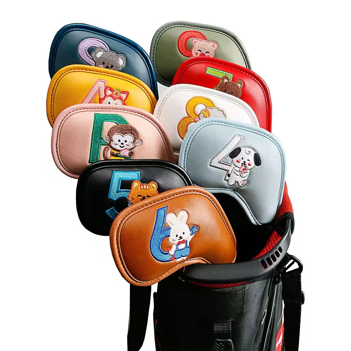 9Pcs Cute Cartoon Animal Golf  – Men Accessories To Gift recenzja i cena