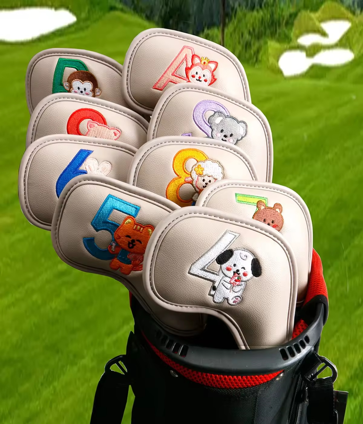 9Pcs Cute Cartoon Animal Golf  – Men Accessories To Gift recenzja i cena