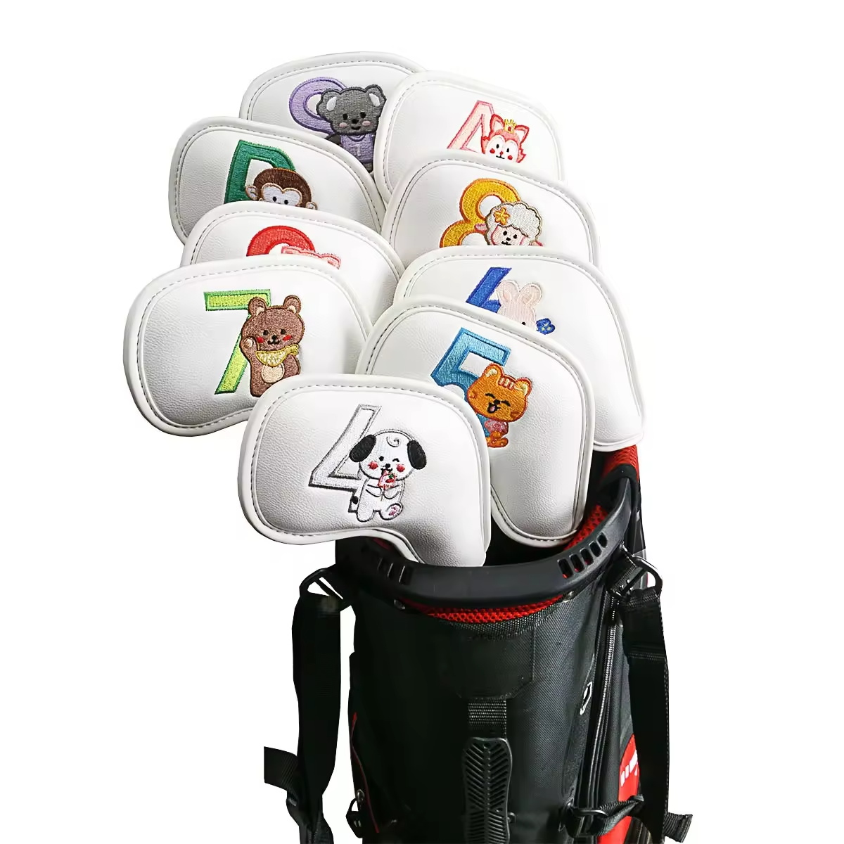 9Pcs Cute Cartoon Animal Golf  – Men Accessories To Gift recenzja i cena