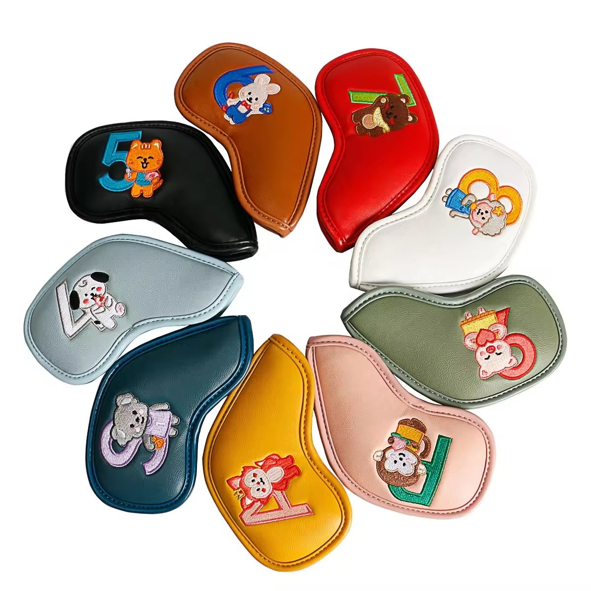 9Pcs Cute Cartoon Animal Golf  – Men Accessories To Gift recenzja i cena