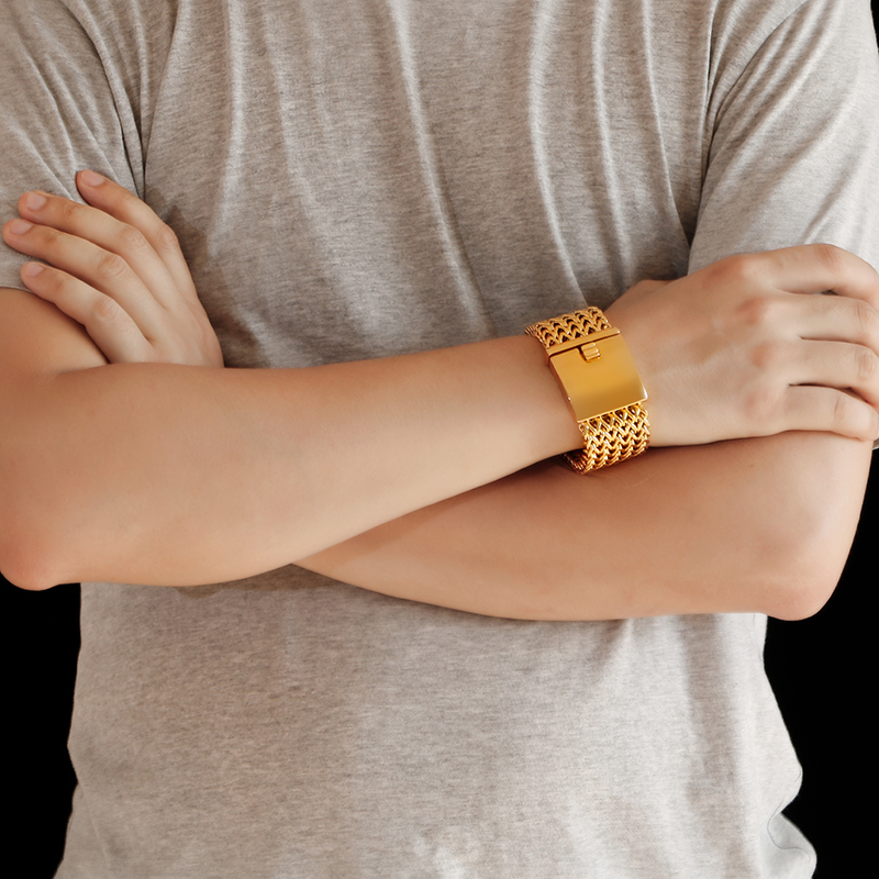KALEN New Stainless Steel Link – Men Accessories In Dubai recenzja i cena