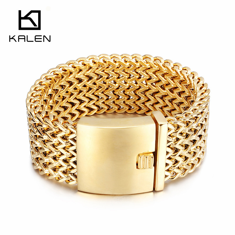 KALEN New Stainless Steel Link – Men Accessories In Dubai recenzja i cena