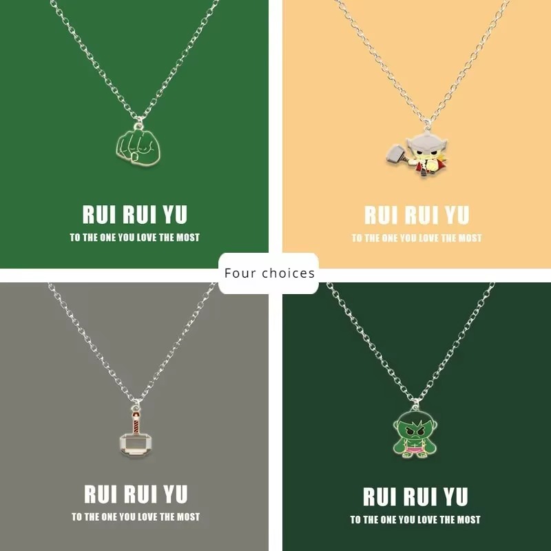 Marvel The Avengers Necklace A – Men Accessories For Birthday Gift recenzja i cena