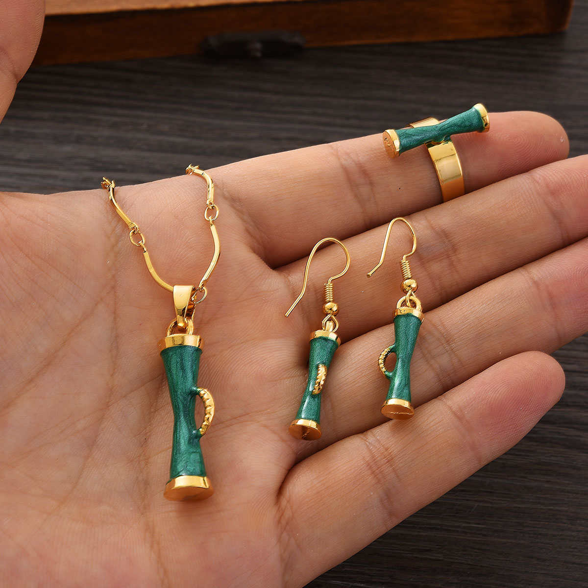 Fashion PNG Gold Color Jewelry – Men Accessories India recenzja i cena