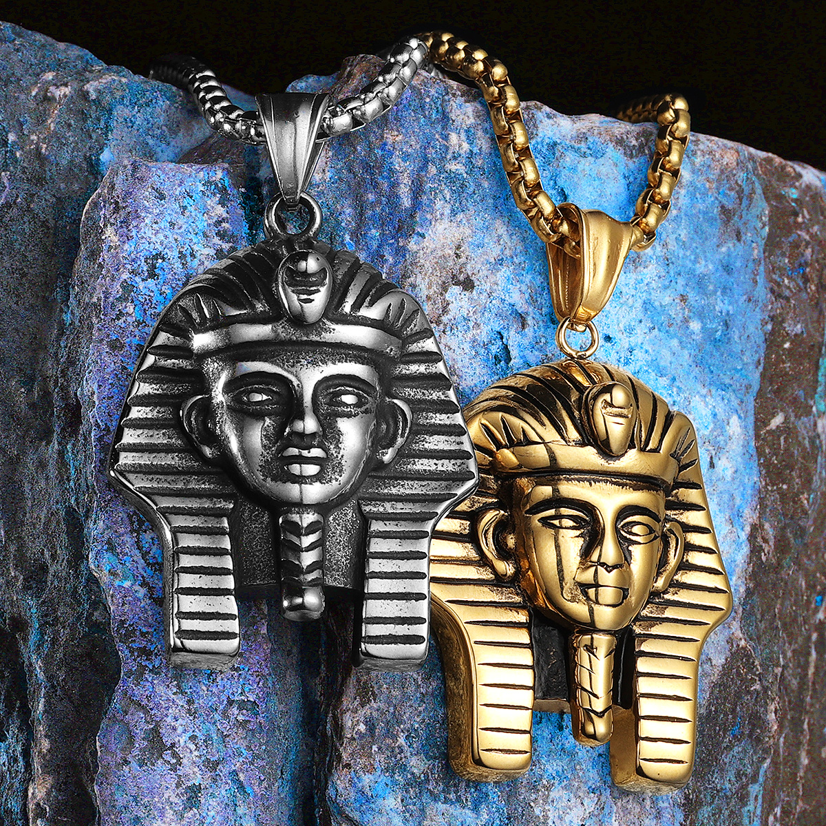 Egypt Pharaoh Sphinx Men Neckl – Men Accessories Egypt recenzja i cena