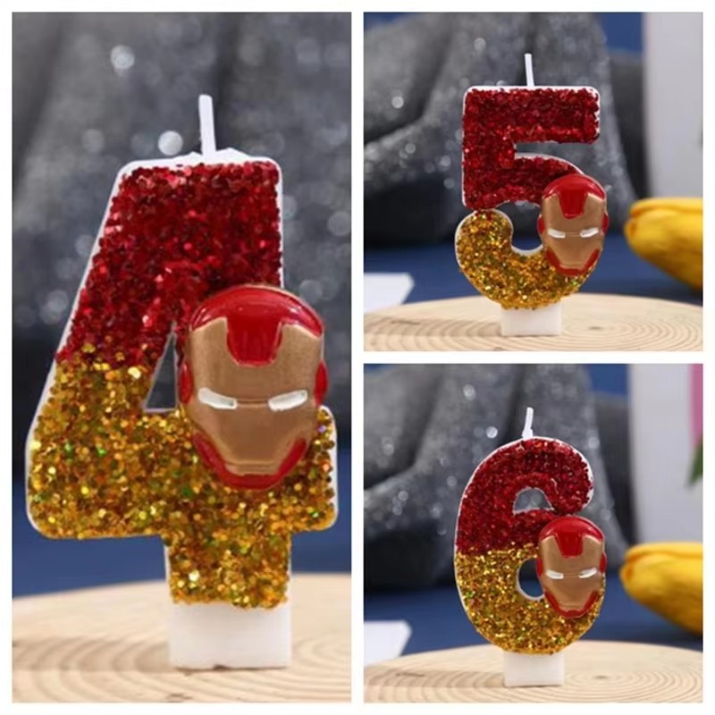 0-9 Cartoon Cake Insert Childr – Men Accessories For Birthday Gift recenzja i cena