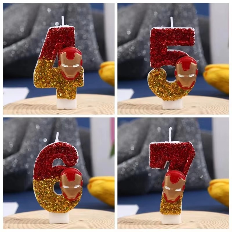 0-9 Cartoon Cake Insert Childr – Men Accessories For Birthday Gift recenzja i cena