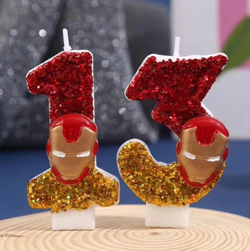 0-9 Cartoon Cake Insert Childr – Men Accessories For Birthday Gift recenzja i cena