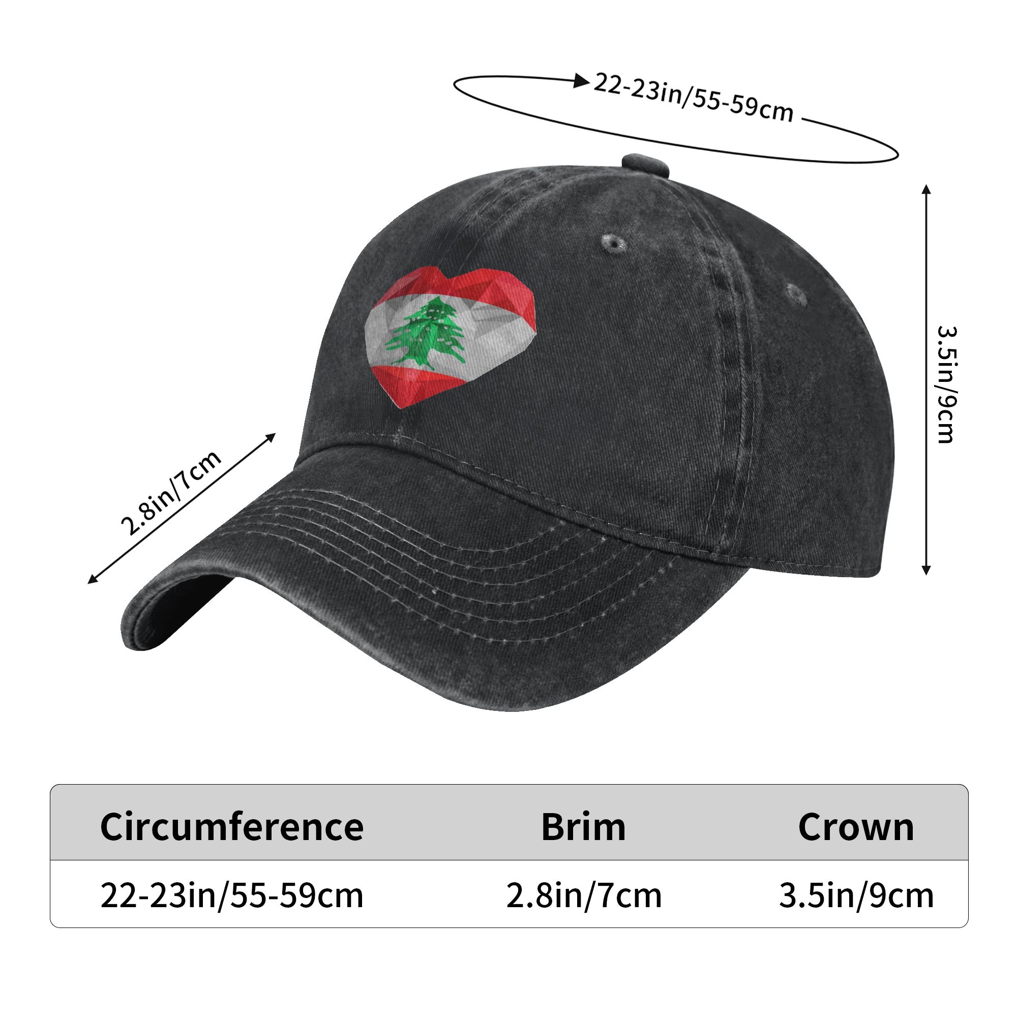 Lebanon Flag Heart Accessories – Men Accessories Lebanon recenzja i cena